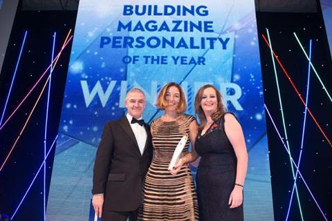 Building Awards winners 2016: Personality of the Year